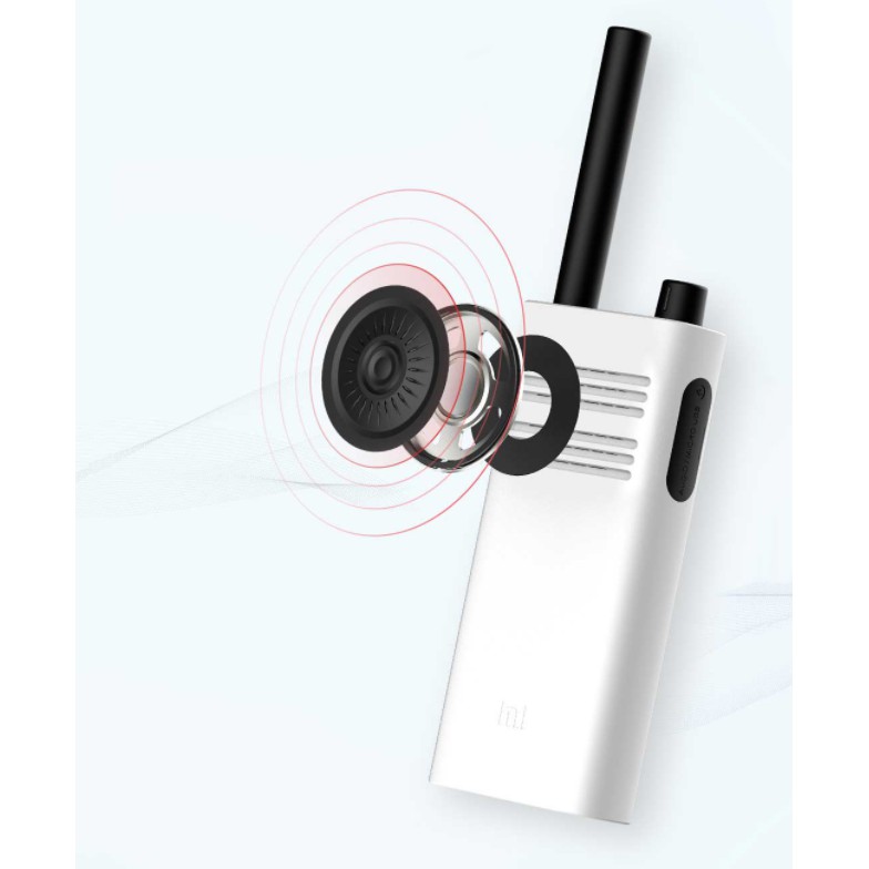 Bộ đàm thông minh Xiaomi Walkie Talkie Lite XMDJJL01 kết nối khoảng cách xa không dây pin sạc dùng cho công ty nhà hàng