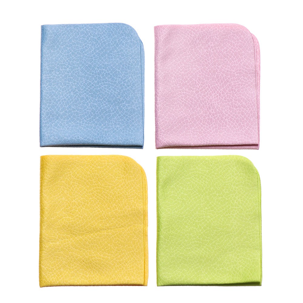 Set 4 vải lau mắt kính bằng sợi micro tiện dụng