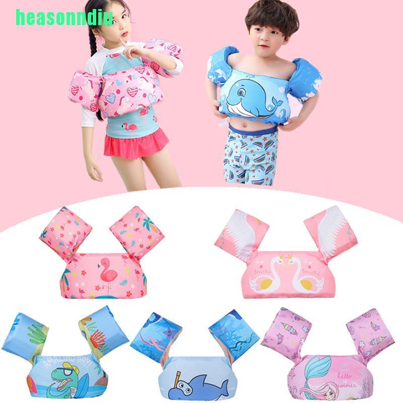 Áo phao họa tiết hoạt hình đáng yêu cho bé từ 2-7 tuổi