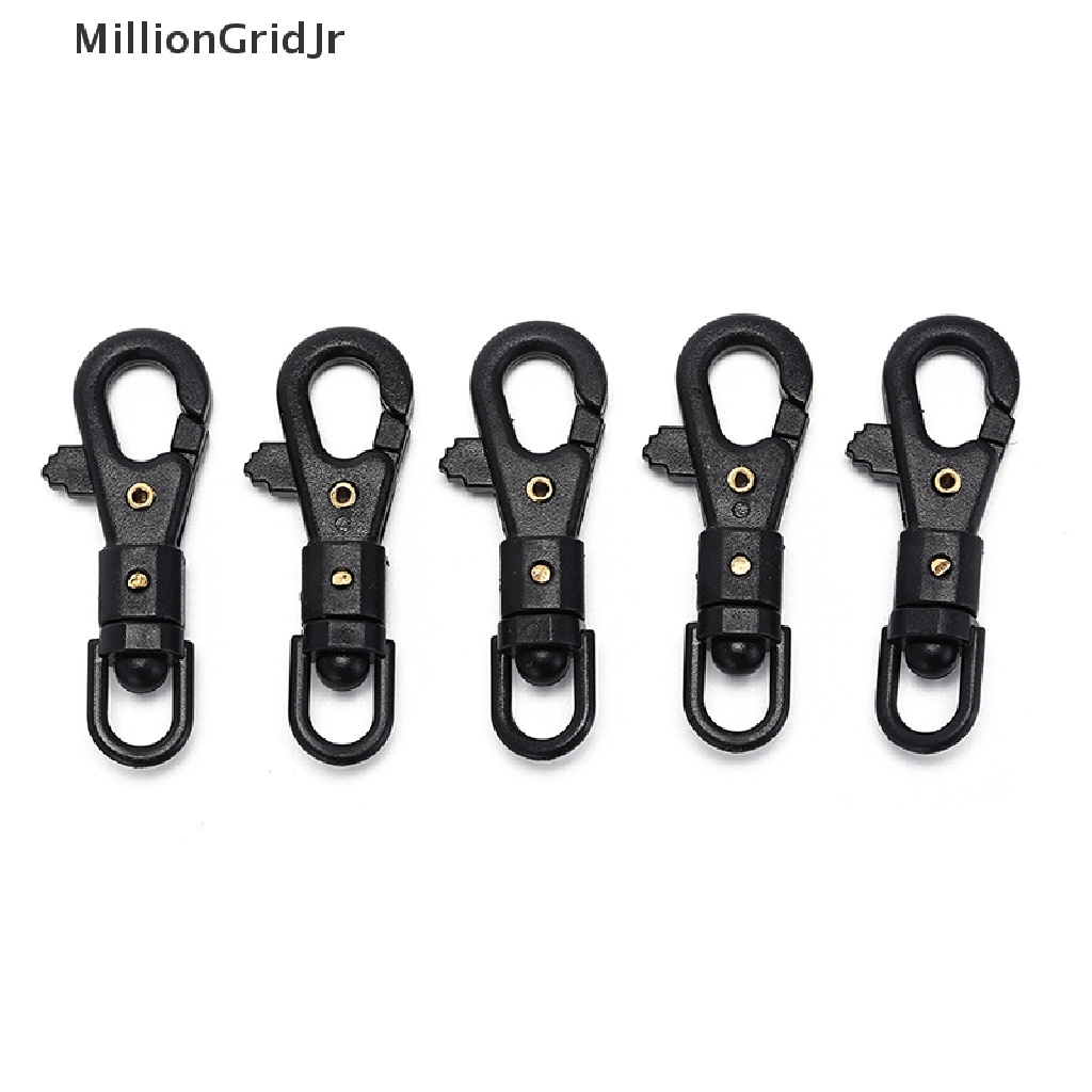Bộ 5 Móc Khóa Carabiner Có Thể Xoay Vòng Tiện Dụng