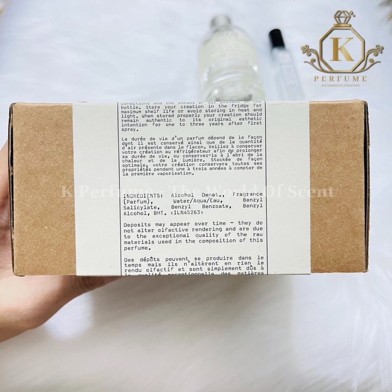 [K Perfume Chính Hãng] Nước Hoa Unisex Le Labo A13 | Thế Giới Skin Care