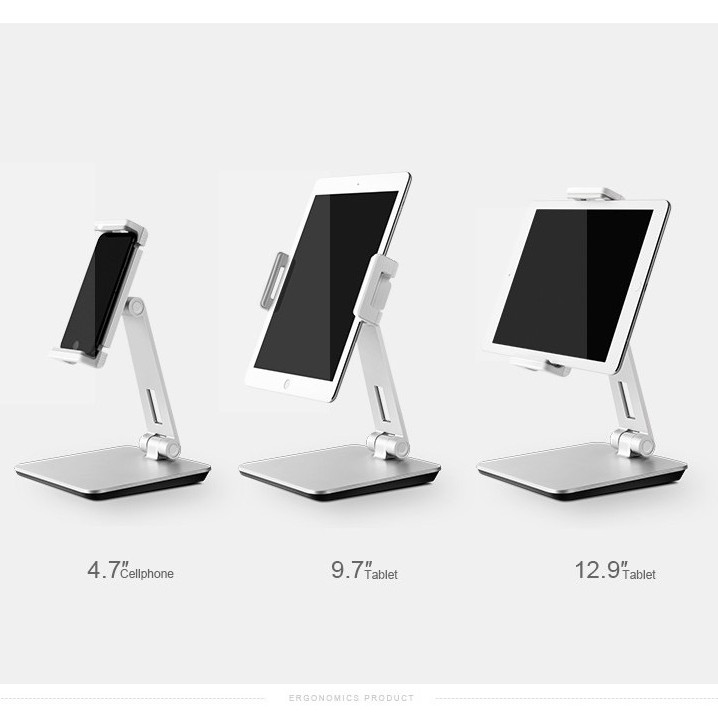 (Cỡ lớn ) Giá kẹp đỡ điện thoại Ipad máy tính bảng cao cấp xoay 360 độ tablet stand nhôm UP AP-7XN | BigBuy360 - bigbuy360.vn