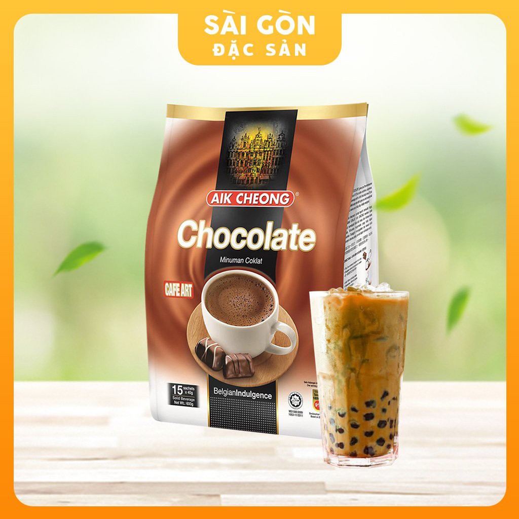 Trà Sữa Tự Pha Gói Nhiều Vị Matcha, Teh Tarik, Royal Myanmar Teamix, Chocolate, Trân Châu Đen