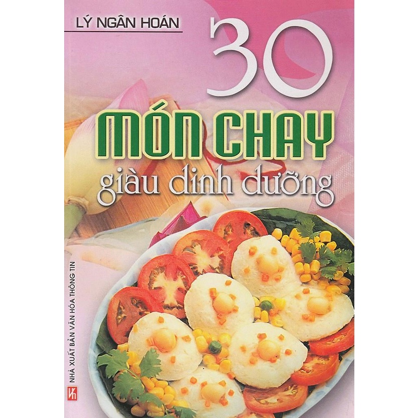 Sách - 30 Món Chay Giàu Dinh Dưỡng