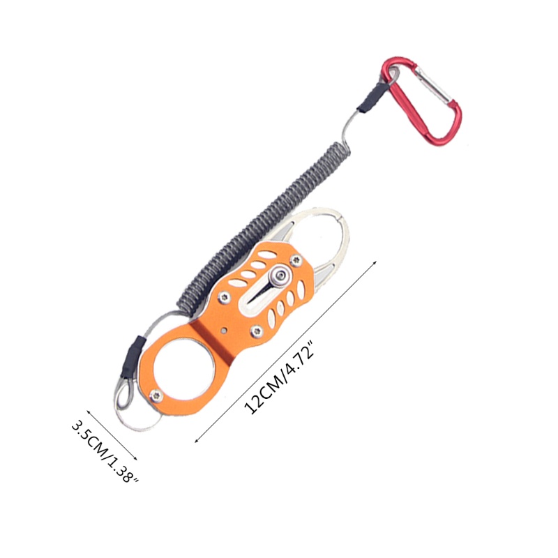 QQ Kìm Kẹp Cá Bằng Thép Không Gỉ Gọn Nhẹ Tiện Dụng