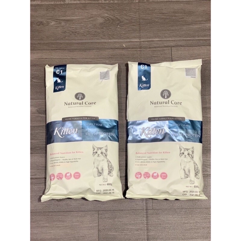 Thức ăn cho mèo con Natural Core 400g