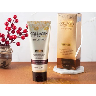 Mặt nạ vàng collagen luxury gold peel off pack 3w clinic 100g