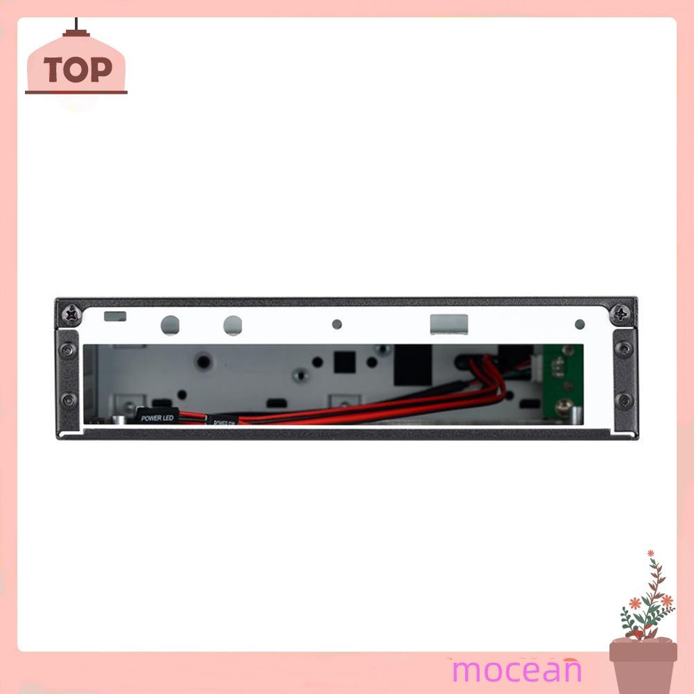 Mocean E-T3 Mini-ITX Case Ultra Slim SECC Computer PC Chassis Support Wall Mount