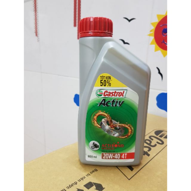 NHỚT XE SỐ CASTROL ACTIV 800ML