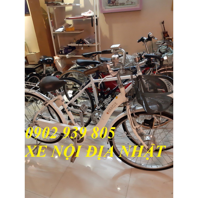 Xe đạp gấp bánh 20 inch Nhật bãi bộ đề SHIMANO khung được sử dụng khung thép Cực Nhẹ cao cấp