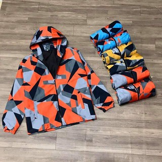 Áo Khoác Dù Nam Nữ 3D Phối Màu Siêu Hot