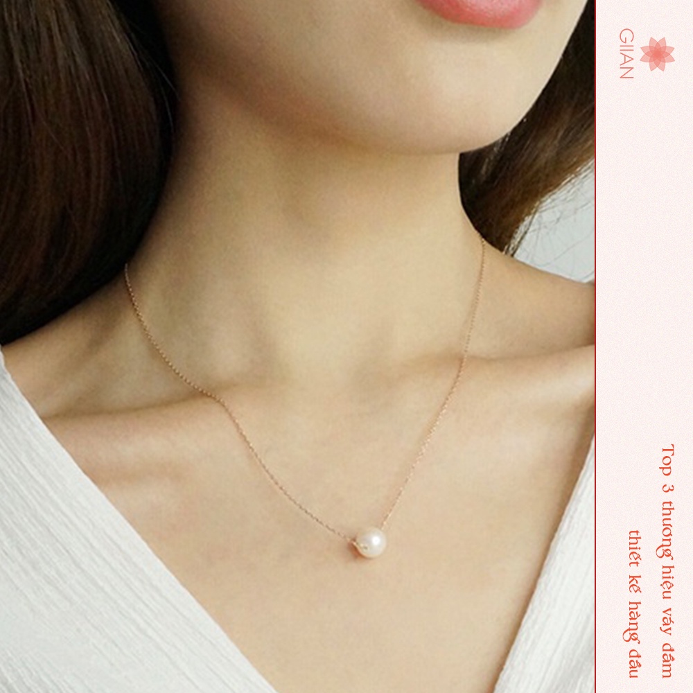 Vòng cổ Đính Ngọc Xinh Xắn Cho Nữ - GIIAN - PK-CO-01