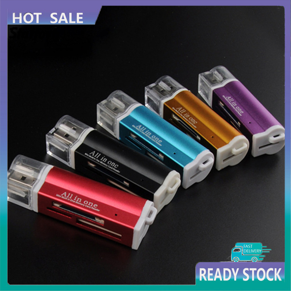 Đầu Đọc Thẻ Nhớ Micro-Sd Tf Mmc Sdhc Tốc Độ Cao Usb 2.0 Đa Năng