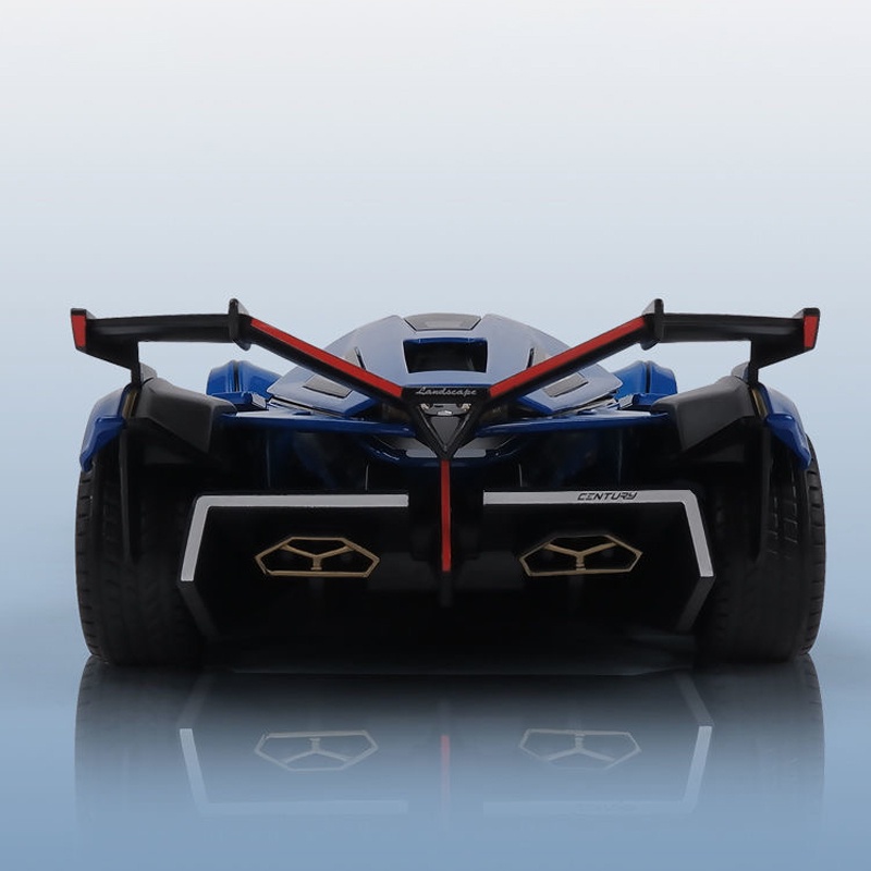 Mô Hình Xe Hơi Lamborghini V12 GT Bằng Hợp Kim Tỉ Lệ 1: 22 Có Đèn Và Nhạc Cho Bé Trai