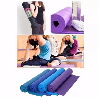 Thảm xốp tập Yoga KT 172x62x6cm, có túi đeo
