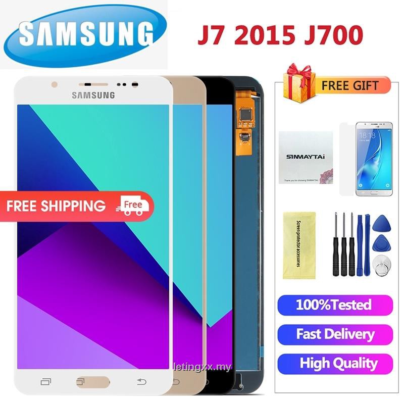 Màn Hình Cảm Ứng Lcd Cho Samsung Galaxy J7 2015 J700 J700F J700M J700H