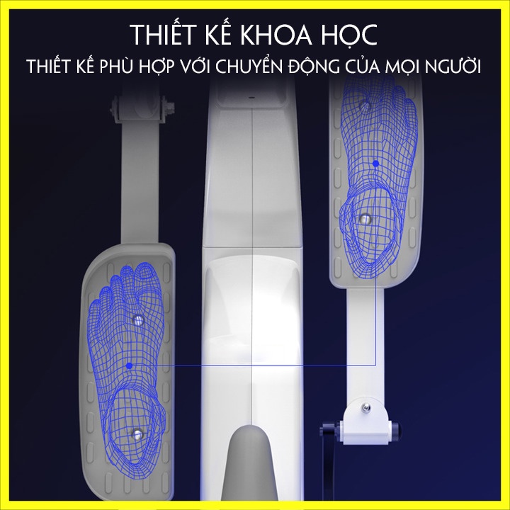 Xe Đạp Tập Thể Dục Đa Năng Trong Nhà  Giảm Cân Hiệu Quả - Máy Tập Thể Hình Elip Đa Chức Năng