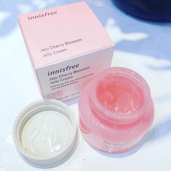 Kem dưỡng da ban đêm từ hoa anh đào đảo Jeju innisfree Cherry Blossom Jelly Cream Hàn Quốc 50ml