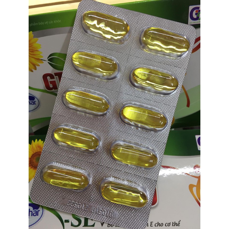 Vitamin E GTE 400 IU-SE - Đẹp da, chống lão hóa, mờ thâm nám