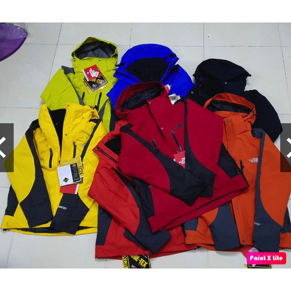 Áo khoác 3 lớp The North Face xuất khẩu chính hãng. Chống thấm nước 100%. lớp 3 lót nỉ tháo rời.