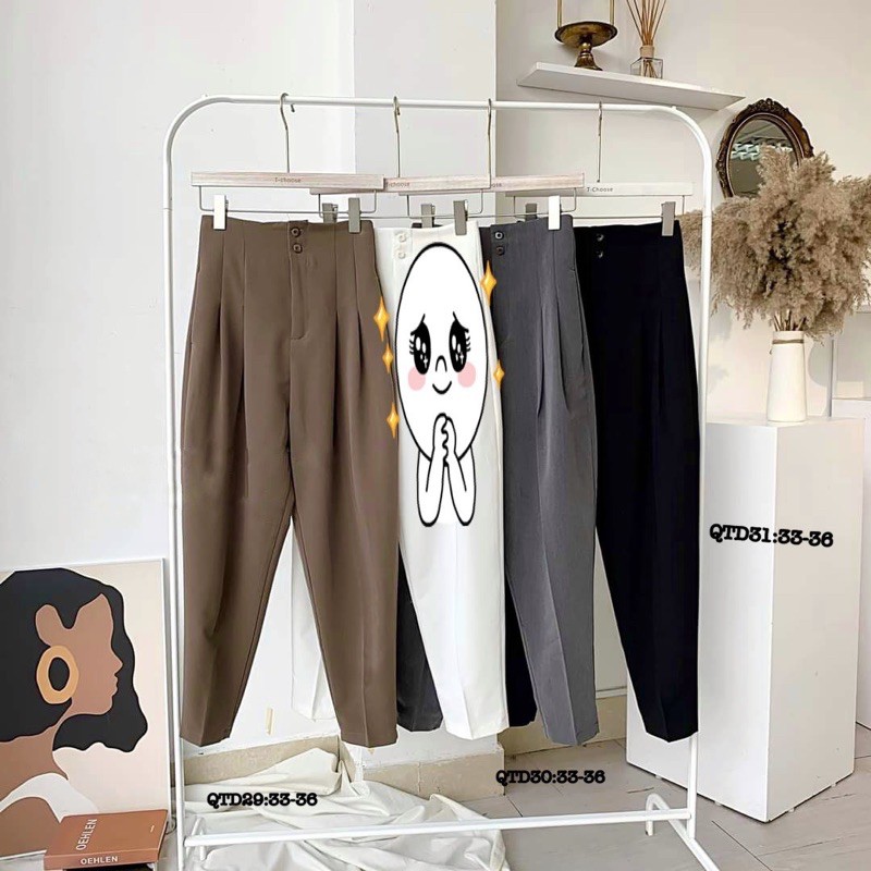 Bigsize Quần tây xám QTD30 (32-36)