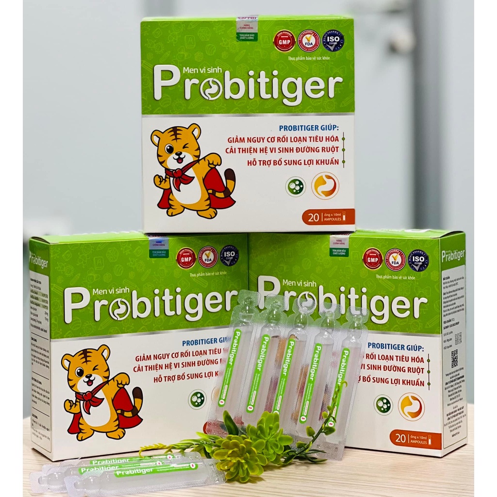 Men vi sinh Probitiger, Tăng đề kháng, Bổ sung lợi khuẩn, Giảm nguy cơ rối loạn tiêu hóa cho bé