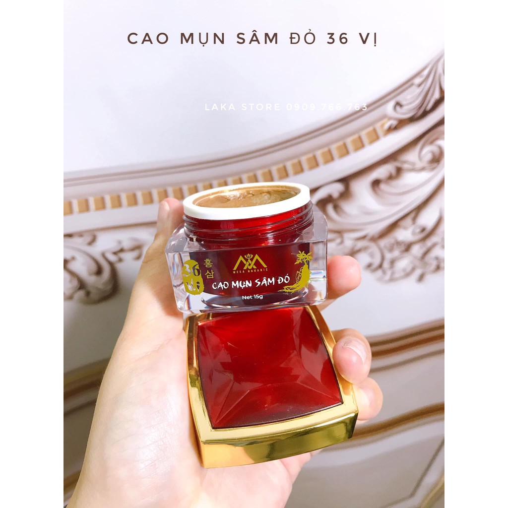 Cao mụn Sâm Đỏ