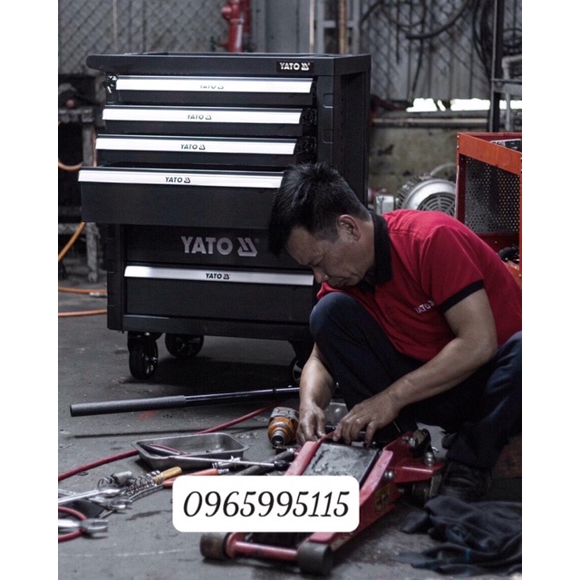 Tủ đựng đồ nghề sửa chữa YATO 6 ngăn 177 chi tiết YT-55300
