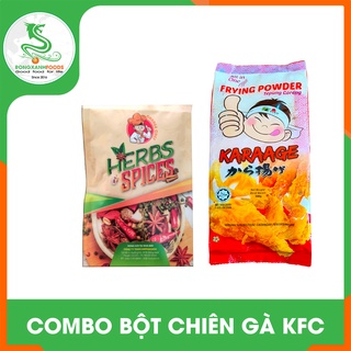 Combo Gia vị ướp gà + Bột chiên gà Karaage