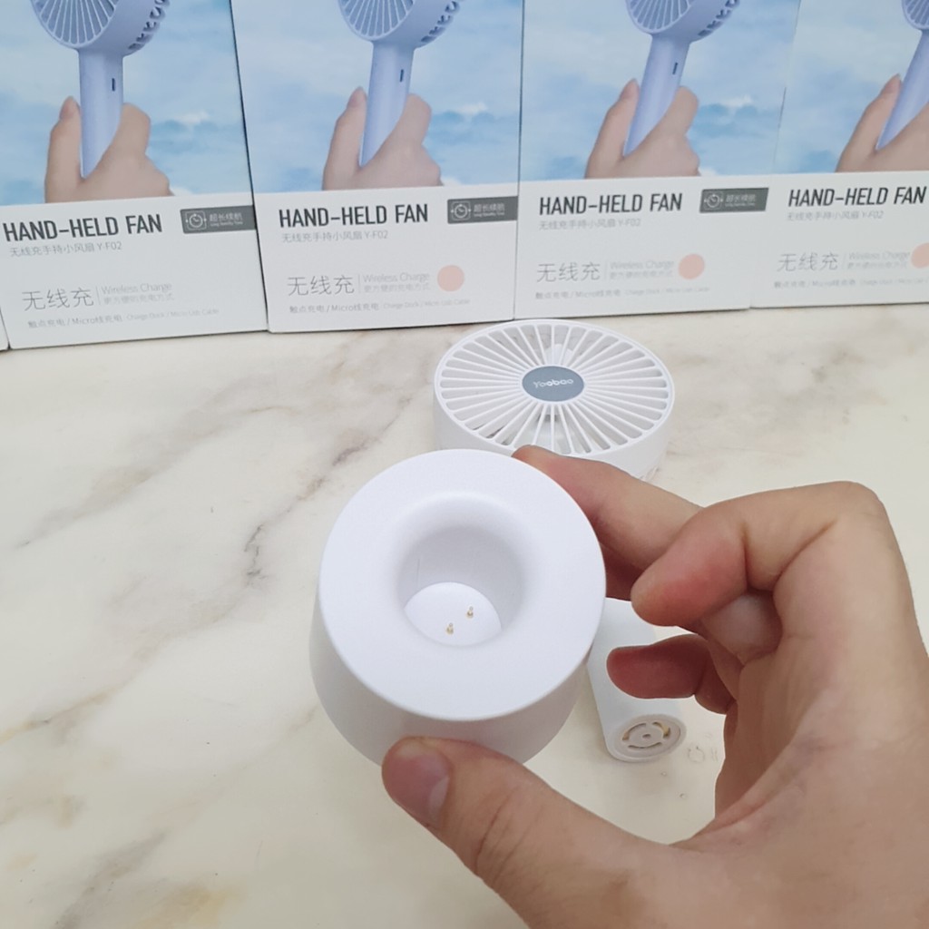 Quạt sạc mini Yoobao F02 2000mAh | BigBuy360 - bigbuy360.vn