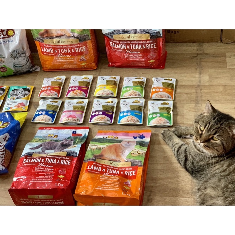 🇹🇭Giá Sỉ ƯU ĐÃI SHOPEE- Pate Dòng Gold Thịt Trắng PET8 CATZ KITCHEN WHITE MEAT Gói 70G