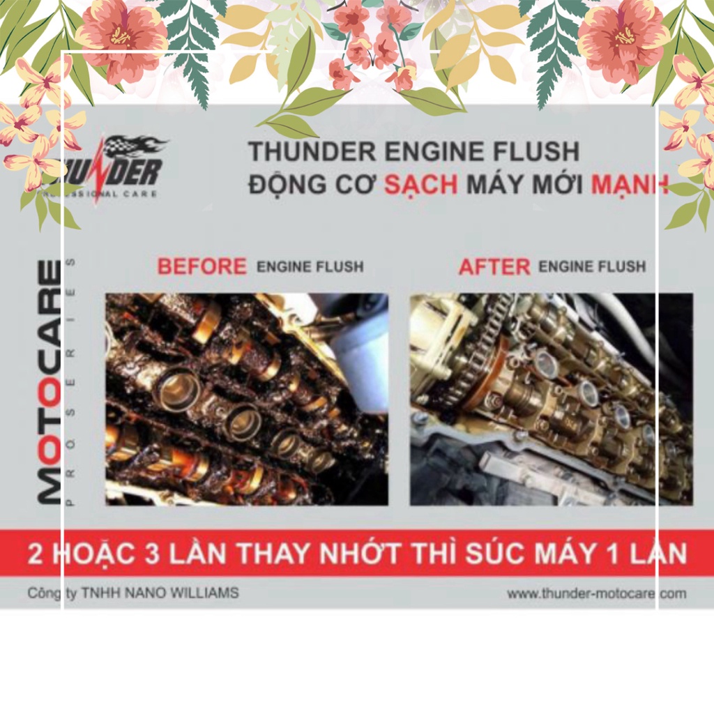 Dung Dịch Súc Rửa Động Cơ