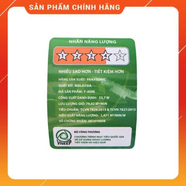 Quạt cây Panasonic F409K | Quạt lửng F307KH | Quạt đứng F308NKH Nhập khẩu Malaysia