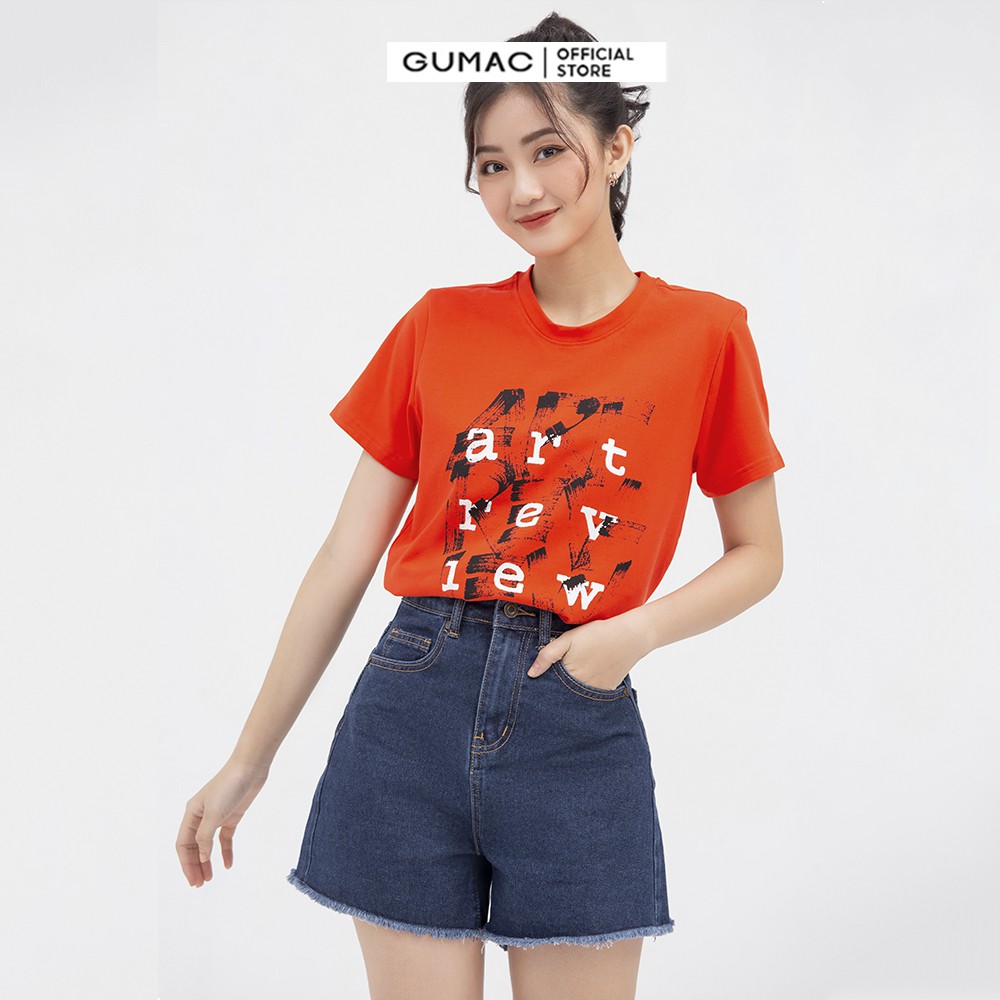 Quần short jeans ống rộng QJB733 GUMAC | BigBuy360 - bigbuy360.vn