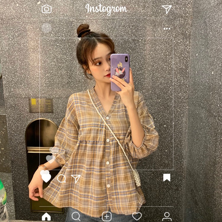 Áo sơ mi dáng rộng