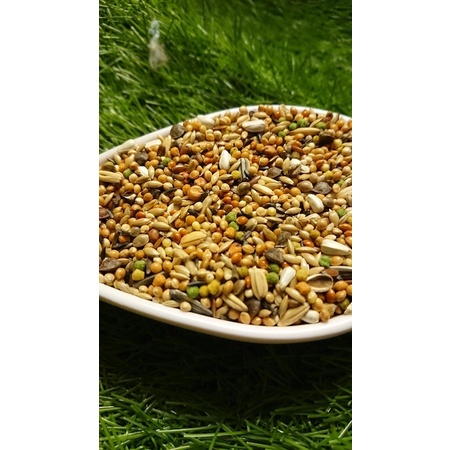 Hạt Prestiges Australian parakeets mix dành cho vẹt gói chiết lẻ 1kg