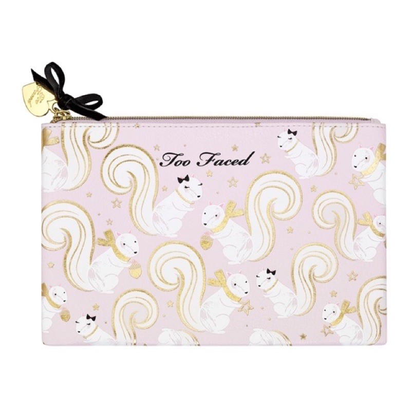 Túi đựng makeup trang điểm Mac makeup bag Too Faced Peaches & Cream
