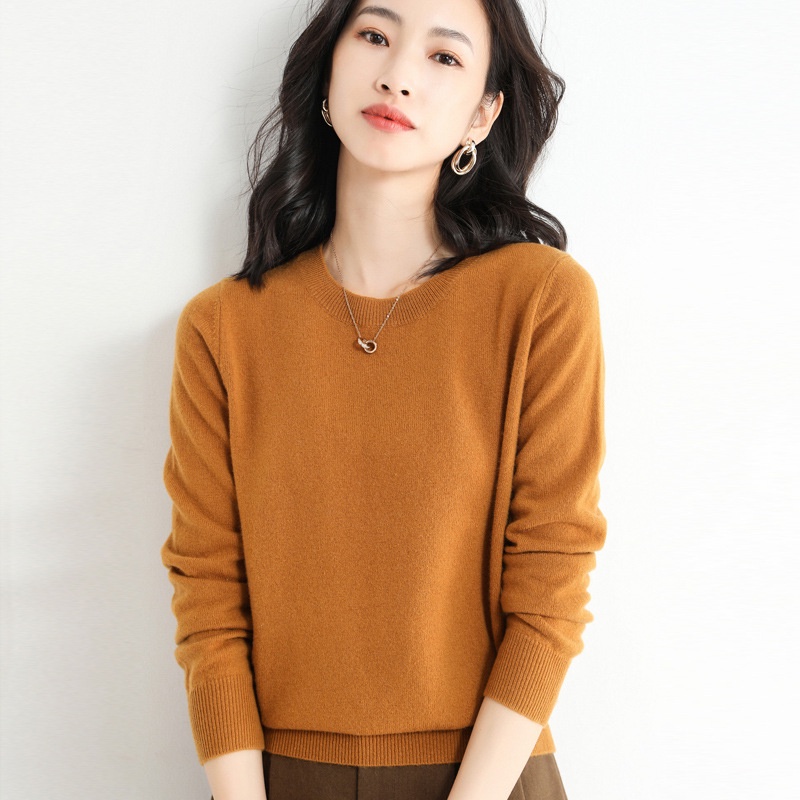 Áo Sweater Nữ Tay Dài Cổ Tròn
