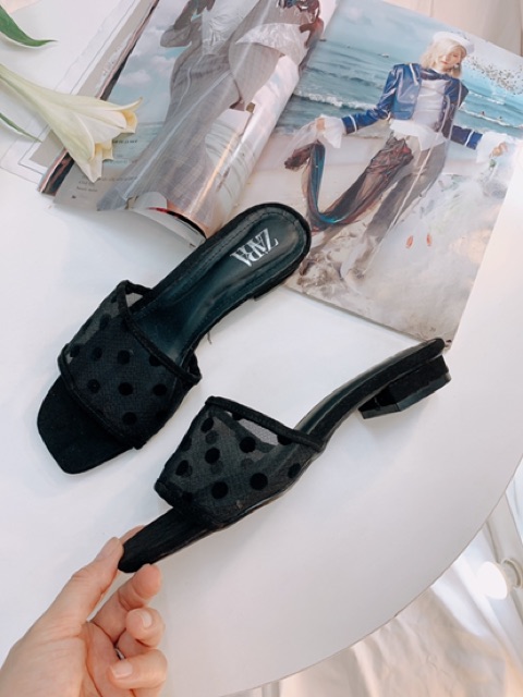 ❤️HÀNG FULL BOX CÓ SẴN❤️ Guốc lưới 3cm