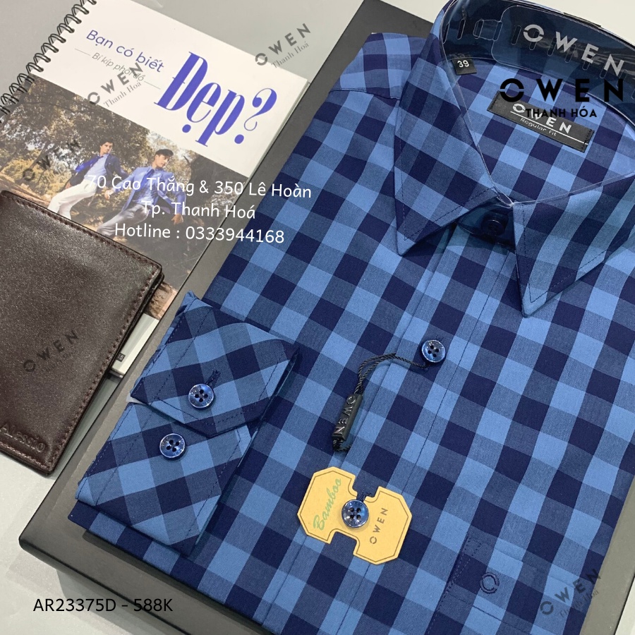 OWEN - Áo sơ mi dài tay Owen - Hàng mới về AR23375D