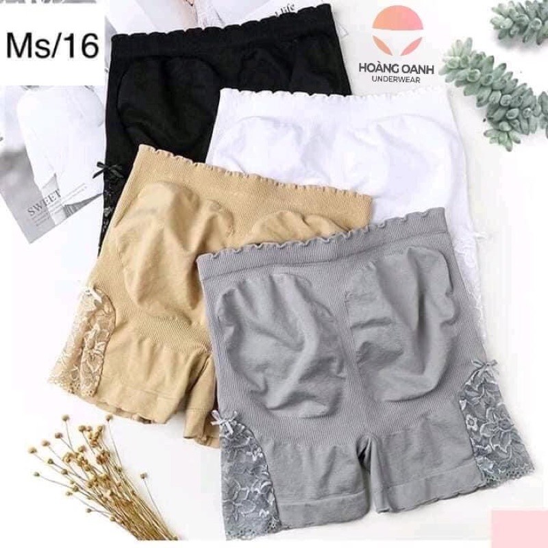 quần váy cotton tích hợp nâng mông mã quần váy nhật 02