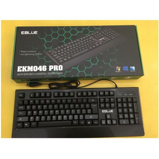 [ HÀNG CHÍNH HÃNG ] Bàn Phím KB  Eblue 046bk Pro Chính Hãng Bảo Hành 12 Tháng