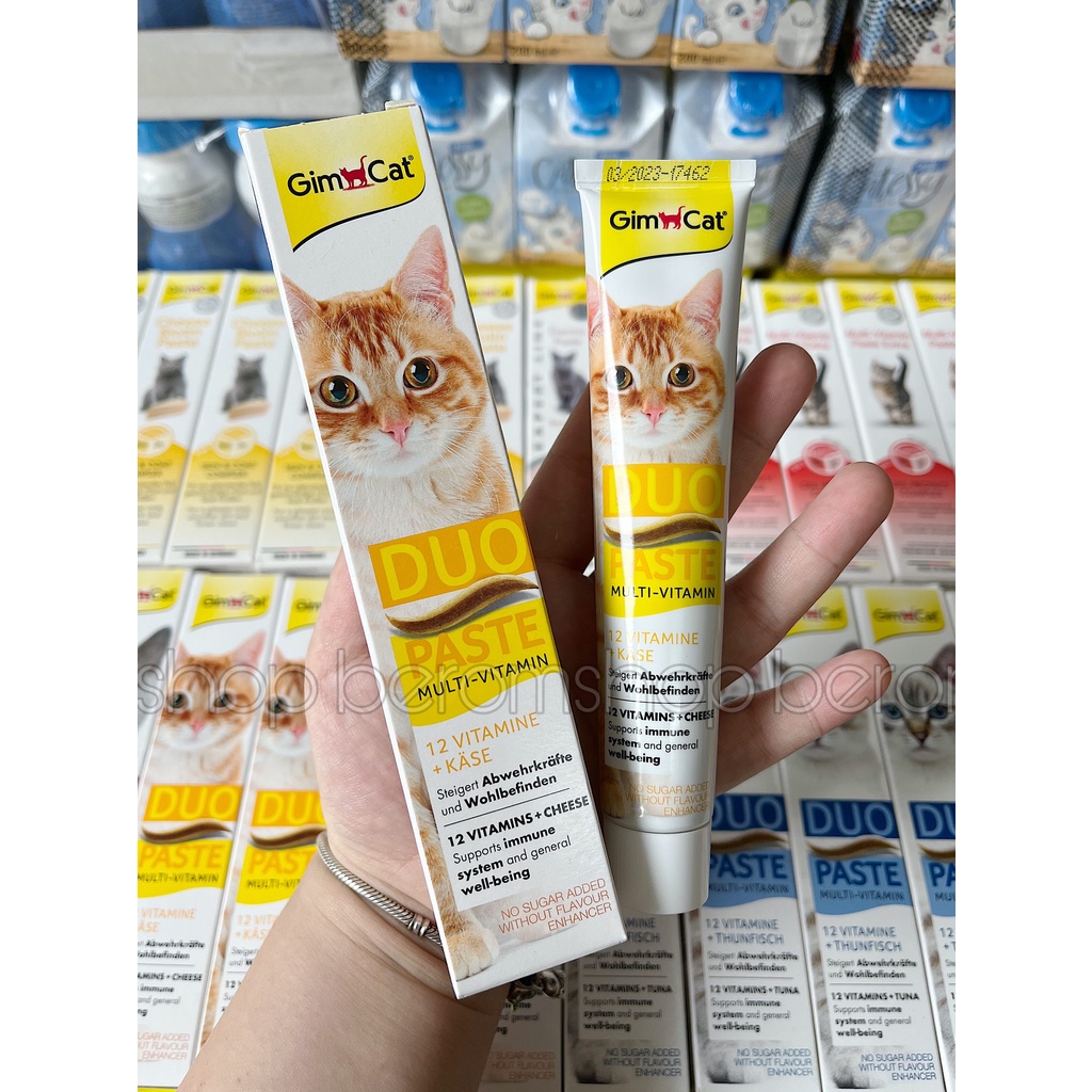 GEL GIMCAT CHO MÈO ĐỦ VỊ TỔNG HỢP NHẬP ĐỨC GIÁ RẺ NHẤT