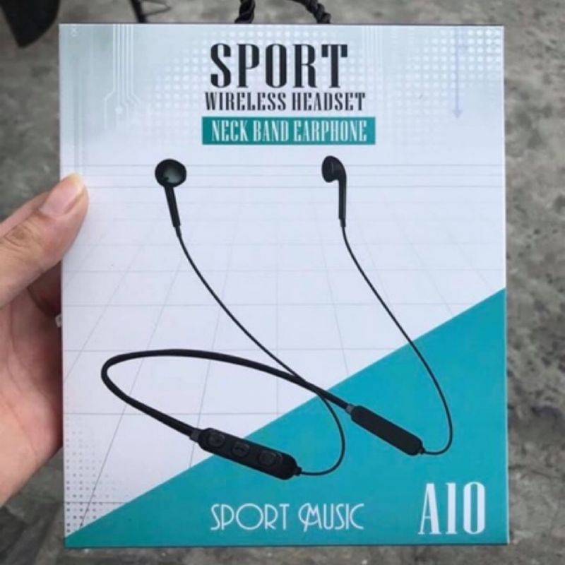 (hàng săn sale) Tai nghe bluetooth sport a10 ouger