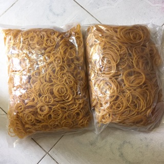 Dây chun vòng màu vàng( Gói 500g)