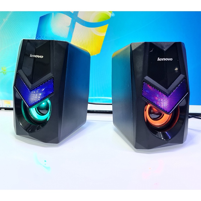 Loa Nghe Nhạc Vi Tính Lenovo 2.0 L1535 Có Led