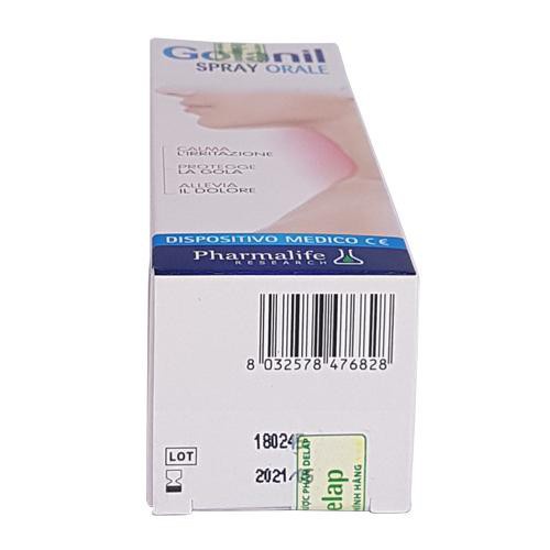 [GIÁ GỐC] Xịt họng Golanil Spray Orale Fitobimbi– Giúp hỗ trợ giảm ho, đau rát họng - Lọ 30ml