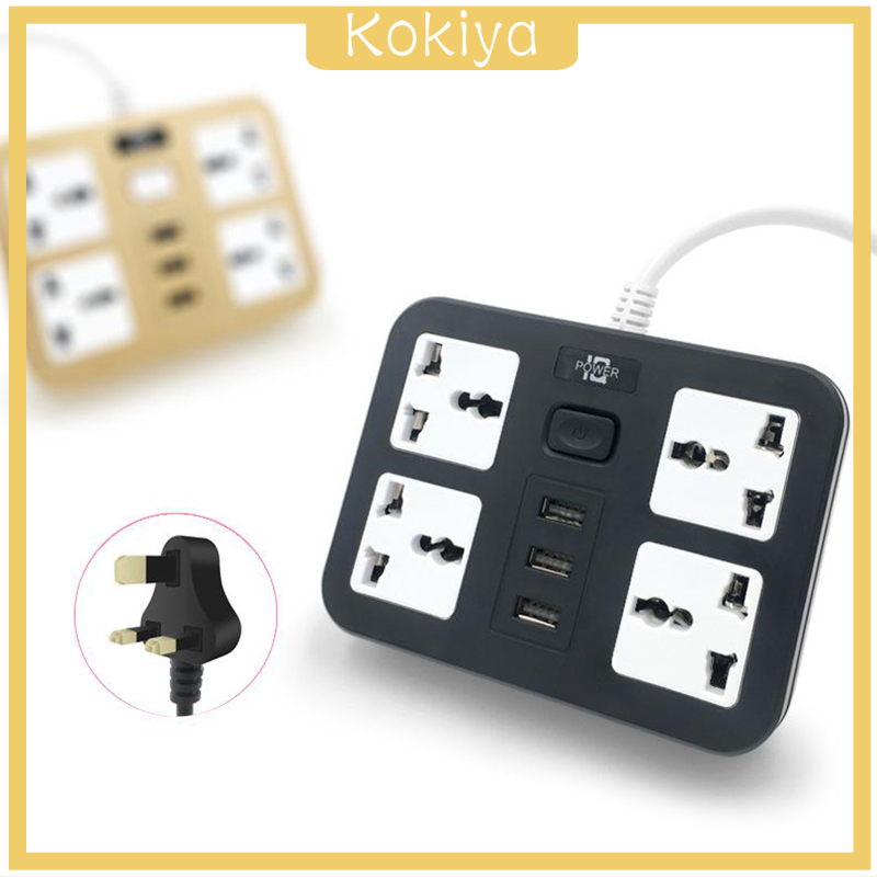 Ổ Cắm Điện Dây Dài 1.8m Với 3 Cổng Usb | BigBuy360 - bigbuy360.vn