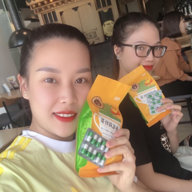 Trà Detox Lá Sen + Viên Đào Thải Mỡ | BigBuy360 - bigbuy360.vn