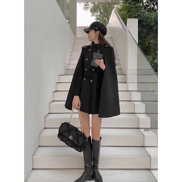 Áo dạ choàng sang chảnh